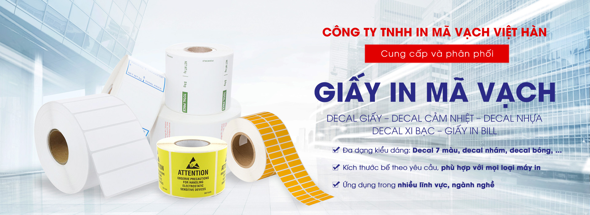 CÔNG TY TNHH IN MÃ VẠCH VIỆT HÀN